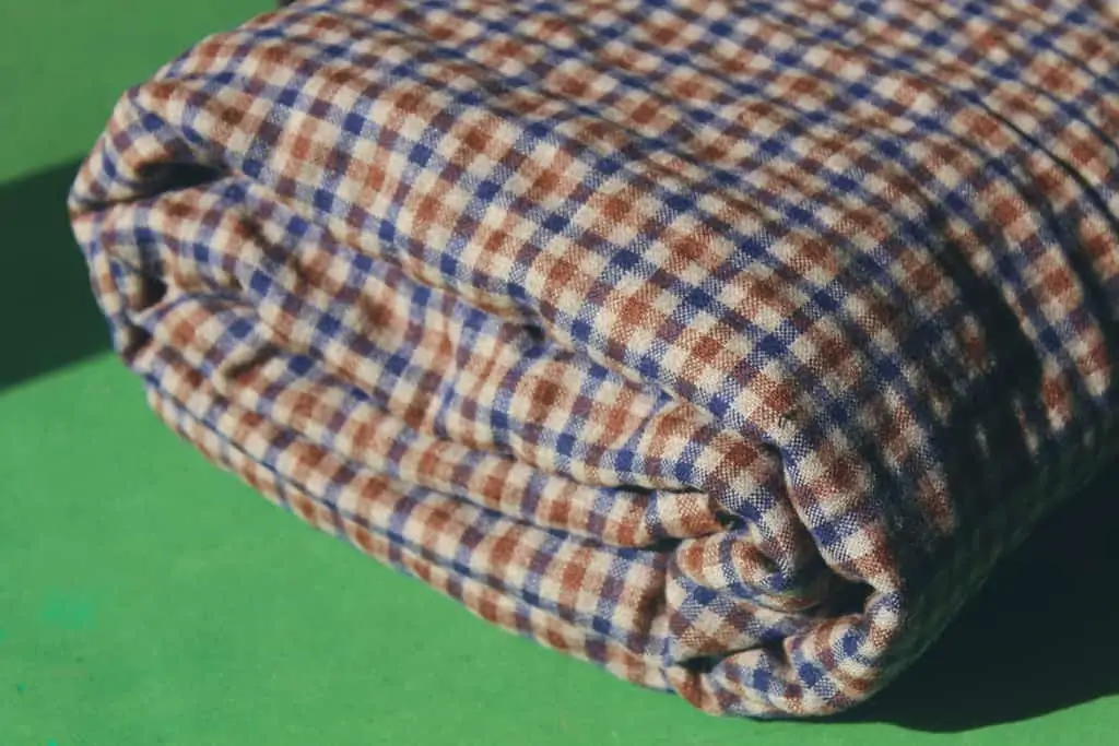 Wool Plaid Fabric