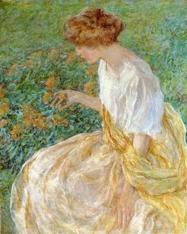 Robert Lewis Reid "The Yellow Flower"